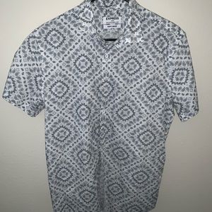 Men’s Express Collard Shirt with Design